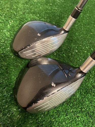 TaylorMade Burner 2008 Fairway 3-5 Woods Set Ladies Graphite Shafts - Picture 3 of 7