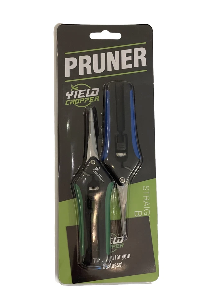 2pcs Straight Blade Scissors Stainless Steel Gardening Plant Care - Image 2 of 4