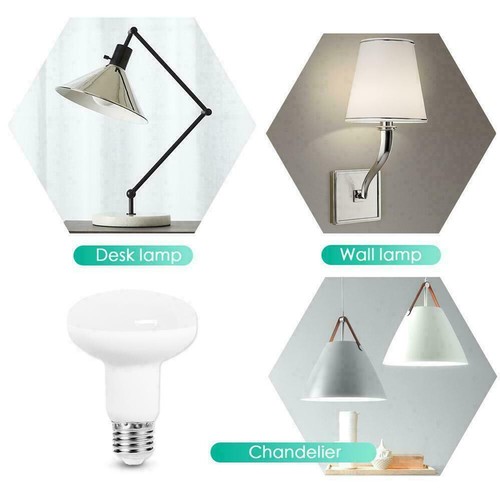 2PCS 85-265v R50 E14 Saving Energy 3W-12W LED Bulb E27 R63 R80 R39 Spotlight - Picture 2 of 16