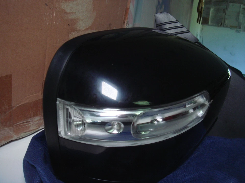 Espejo de puerta izquierdo lado del conductor Mazda CX-9 con intermitente 07-09 sistema de ajuste 66042M X7 Foto 2 de 4