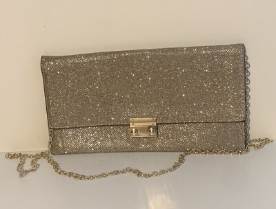 Gold Clutch New Look Glitter Bag Clutch Bag With Gold Chain Glitzy
