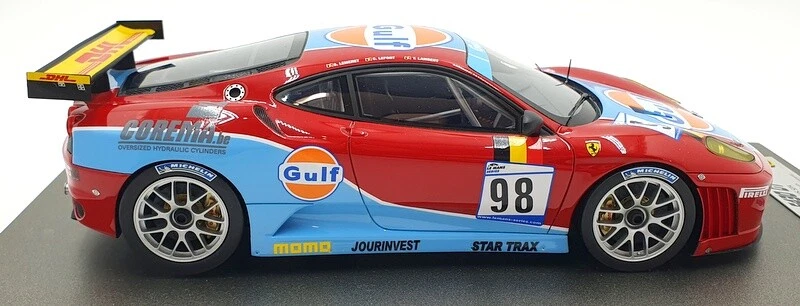 BBR 1/18 Scale Resin AB18014 - Ferrari F430 GT Spa 2007 Ice Pol #98 Gulf - Image 4 of 4