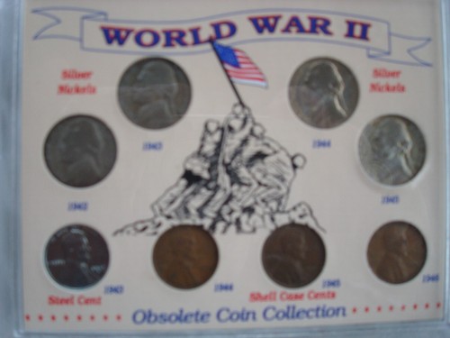 NICHEL E PENNY ARGENTO SECONDA GUERRA MONDIALE - Foto 1 di 4