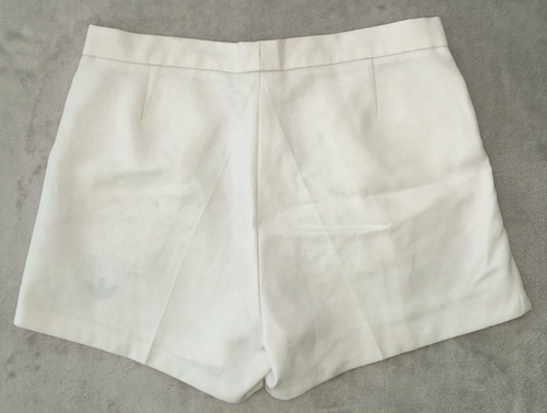 Adidas mens RARE vintage 80s white Tennis Shorts size 50 - Picture 7 of 8