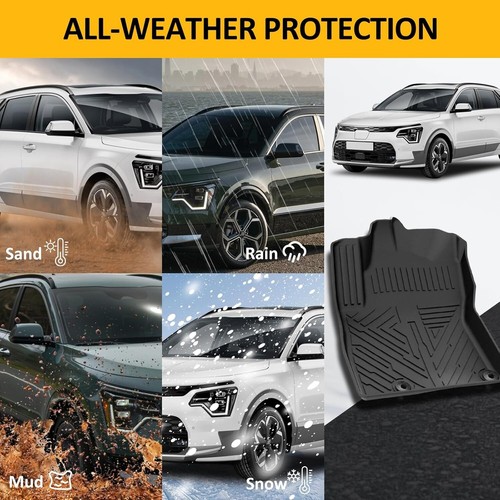 Falafa Floor Mats - Kia NIRO & NIRO Hybrid Models: 23-25 (Not for EV & PHEV) - Picture 2 of 2