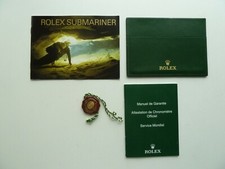 Rolex Submariner libretto set 4 pezzi - inglese dal 5 al 2009