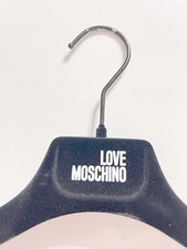 SALE - MOSCHINO VELOUR Hooks Hanger for Clothes Suits Dress Jacket 100% Auth