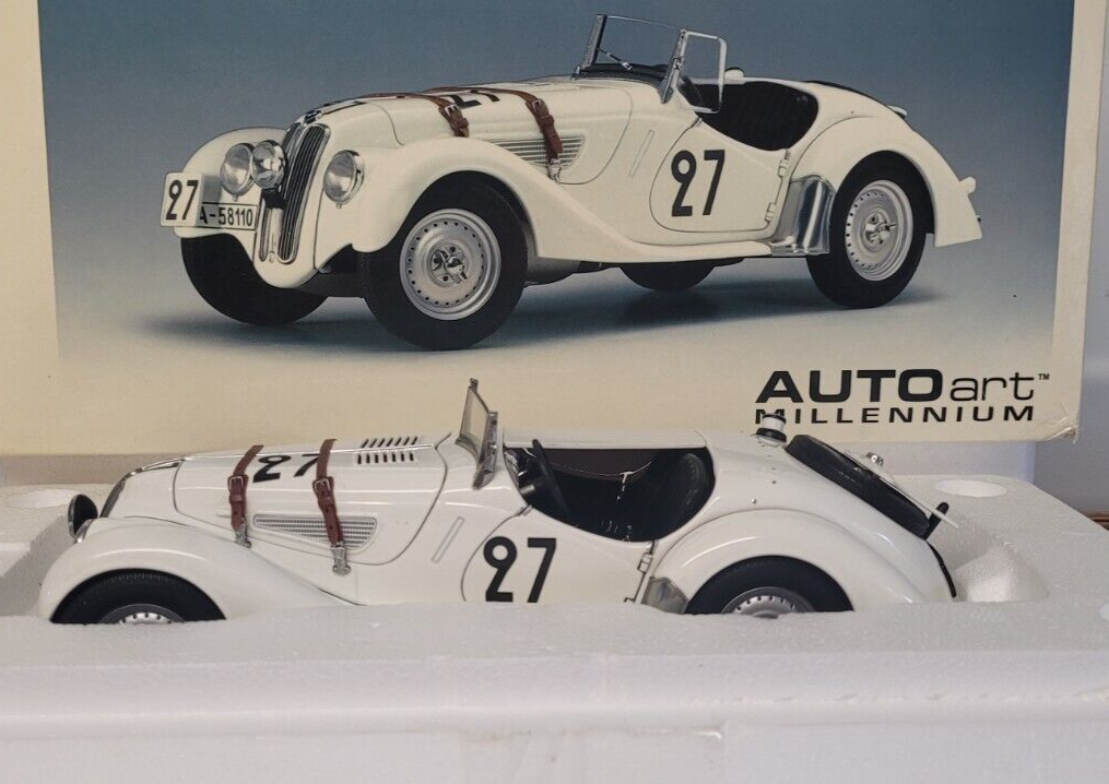 Autoart Millennium 1:18th 1939 BMW 328 Nos 27 Le Mans Boxed | eBay