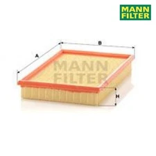Air filter Mann filter C2991/2 for Opel Vectra a Vectra a CC