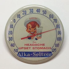 Speedy Alka Seltzer Advertising Pocket Mirror Vintage Style