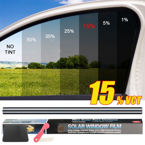 20 Zoll x 10 Fuß/20 Fuß Autoscheibe Tönungsfolie Rolle 50 % VLT Ideal Auto Zuhause & Büro Glas - Bild 13 von 16