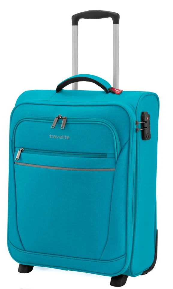 travelite Cabin 2w Bordtrolley Trolley Tasche Turquoise Türkis Neu - Bild 2 von 2