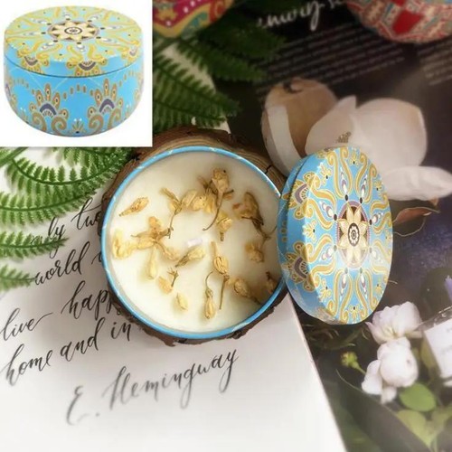 Velas Perfumadas Cera 120 G Multicolor Pequeñas Modernas Suaves Soporte Libre Decoración del Hogar - Imagen 14 de 32