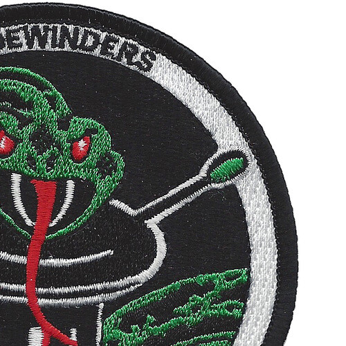 VFA-86 Fighter Attack Squadron Green Sidewinders Patch - Picture 4 of 6