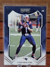 2021 Panini Playoff Football Cam Newton - New England Patriots - Card #13 - Base