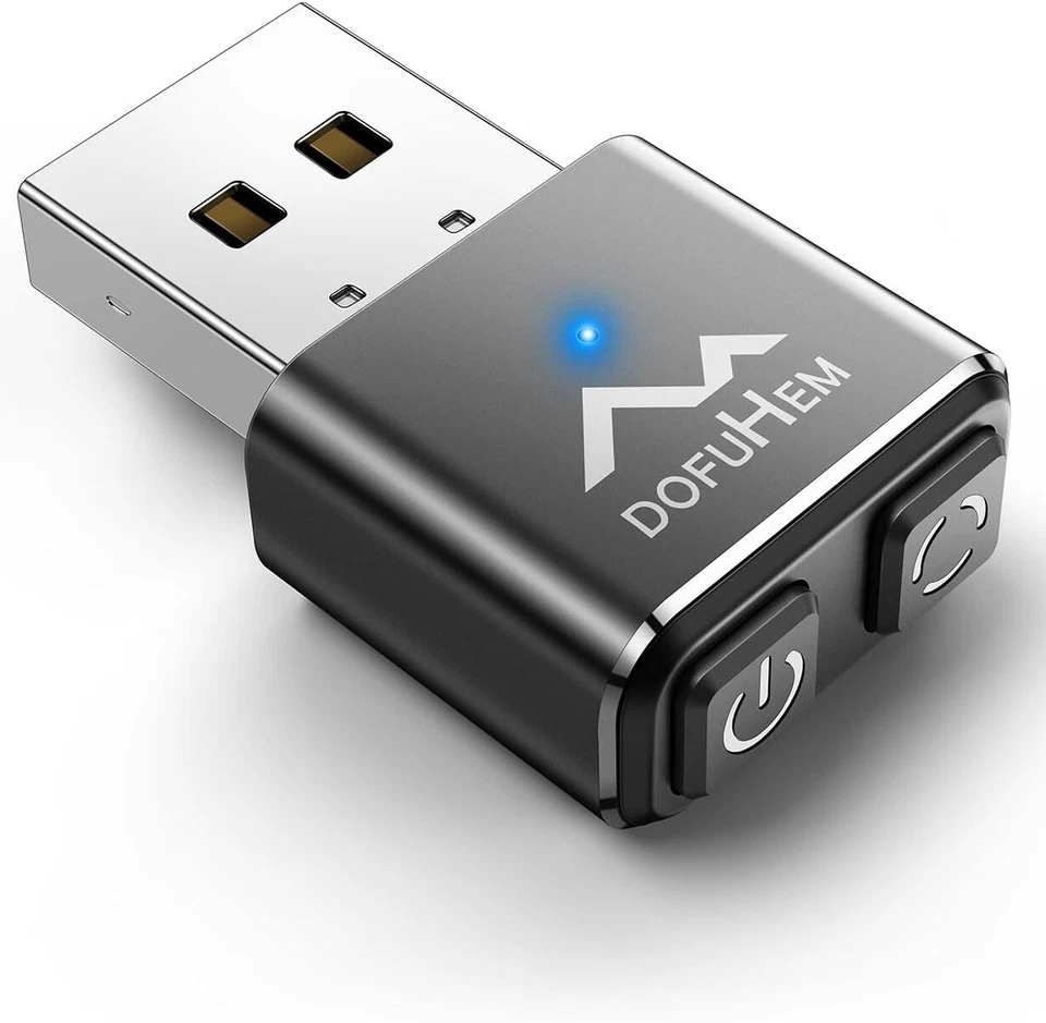 DofuHem Mini Mouse Mover w/2 Buttons Undetectable Tiny Mouse Jiggler with ON/Off - Image 4 of 4