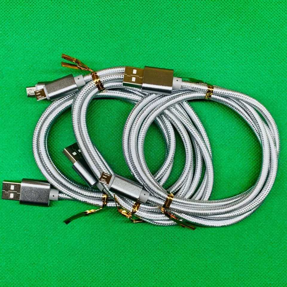 Lot of 100 Micro USB Fast Charger Data Cable Cord For Samsung Android HTC LG Lot - Image 4 of 4