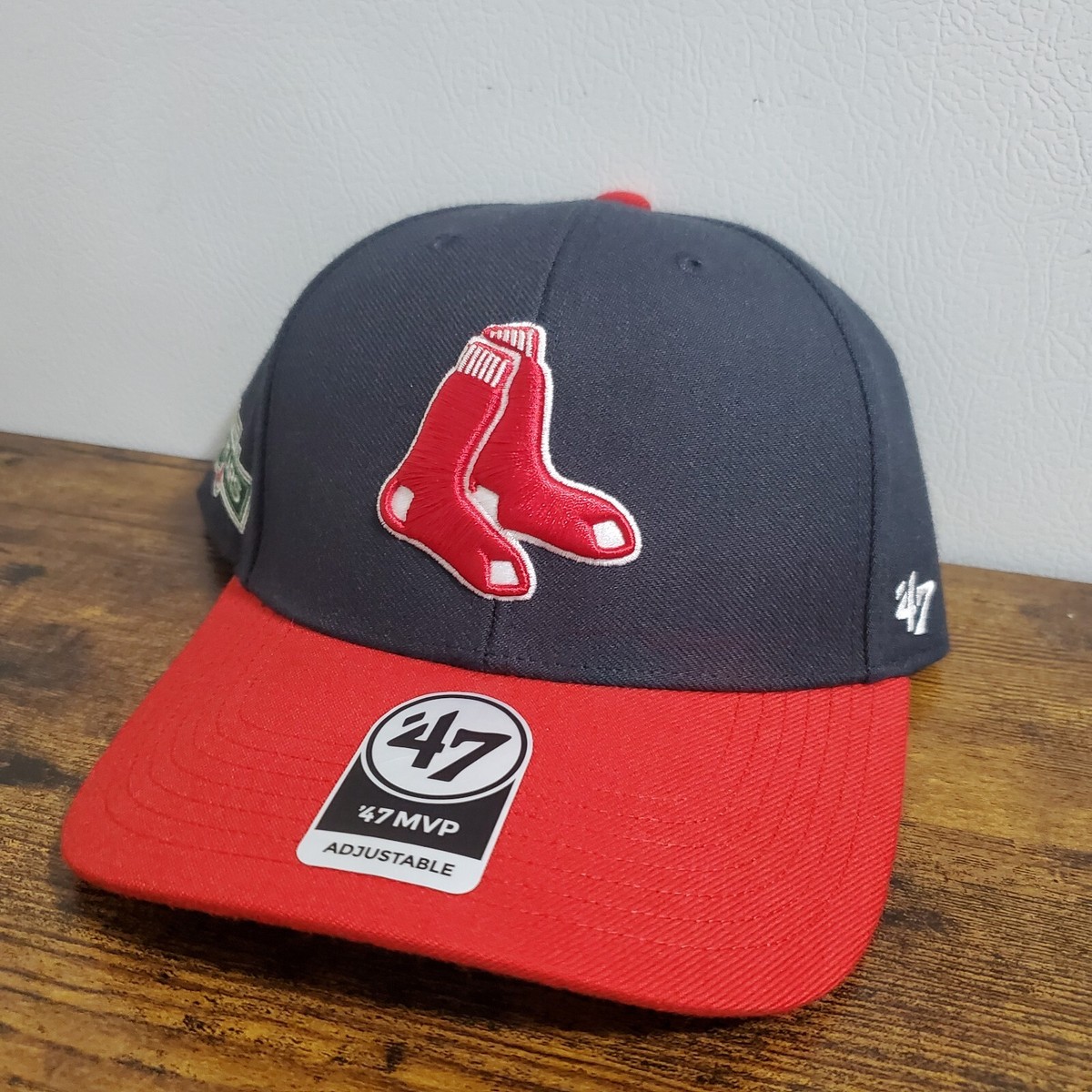 Boston Red Sox '47 Brand MVP 100 Year Side Patch Snapback