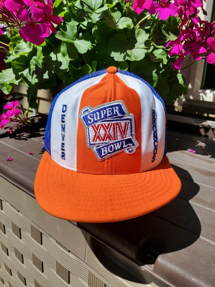 Vintage Rare Super Bowl XXIV Denver Broncos Sam Francisco 49ers 