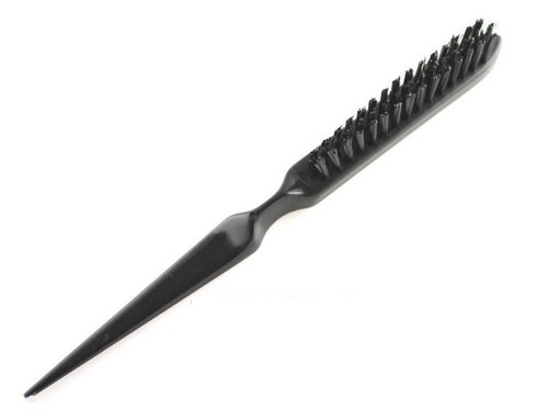 Spazzola o spazzola per parrucca in nylon con setole stuzzicanti 1 pezzo o pettine per capelli coda in metallo - Foto 2 di 7