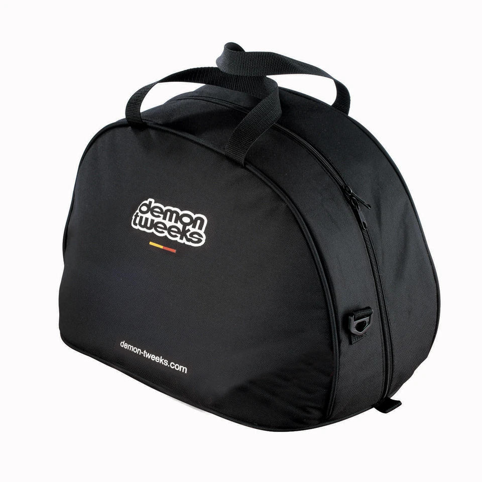 Demon Tweeks Motorsport Helmet Bag - Soft Fleece Lining / Large Zip Opening