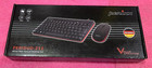Perixx PERIDUO-212 Compact Mini USB Wired Keyboard & Optical Mouse Set Black