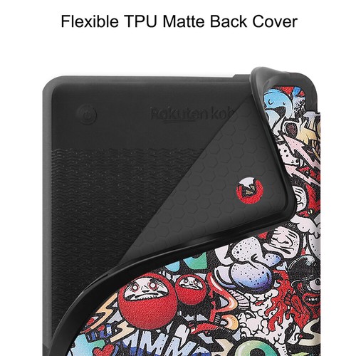 For Kobo Clara Colour /Clara BW 6" Tablet Shockproof Smart PU Leather Case Cover - Picture 100 of 105