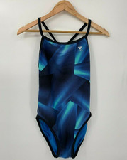 TYR Spectrum TYR One Piece Swimsuit Diamondfit Blue Womens Small