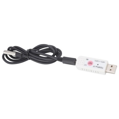 USB Computer Temperature Sensor Data Logger Temperature Alarm For Indoor Ou BKYU