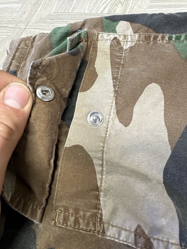 Vintage Nike Grey Tag Camo Jogger Cargo Pants camouflage Men Medium Military - Picture 21 of 21