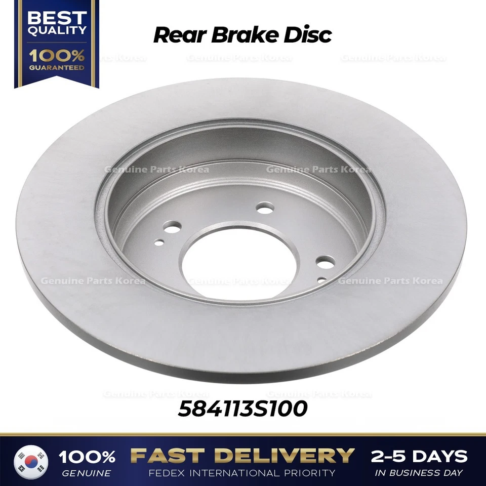 ⭐Genuine⭐ Rear Brake Disc 584113S100 for Hyundai Azera - Изображение 3 из 4