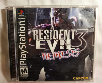 Resident Evil 3 Nemesis PS1 PlayStation Complete CIB Black Label Capcom