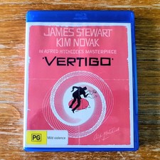 Vertigo - Alfred Hitchcock Blu-Ray - With Limited Edition Art Cards