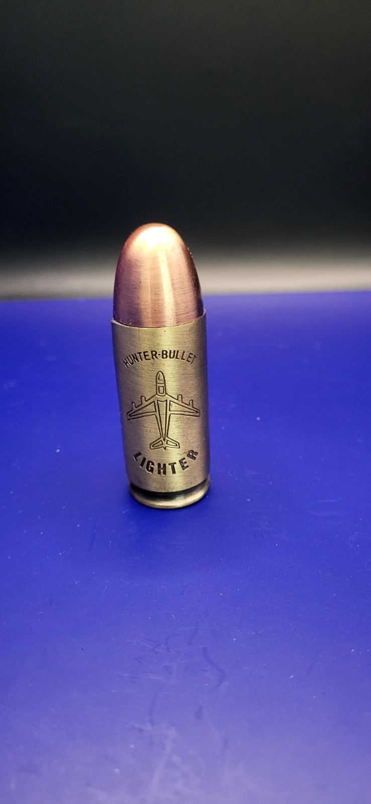 Hunter - Bullet Butane Flip Fire Torch Refillable - Vintage