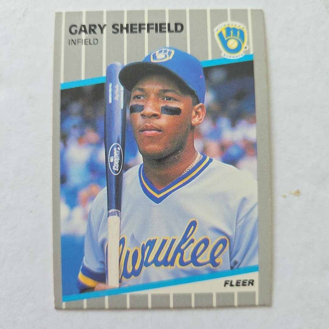 1989 Fleer - Gary Sheffield #196 (RC)