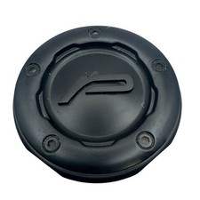 Pacer Wheels Satin Black Wheel Center Hub Cap Top 5.25" OD Snap In C-606-3141-UP