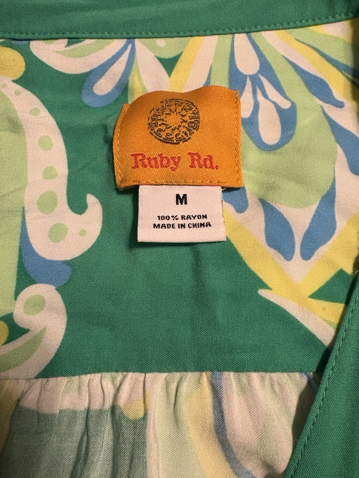 Ruby Road Women's Tie Front Button Down Shirt 3/4… - image 5