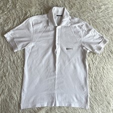 Vintage Stone Island Denims White Short Sleeve Polo Shirt good condition