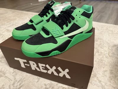 Jordan Travis Scott Jumpman Jack TR Green Spark Suede Sneaker