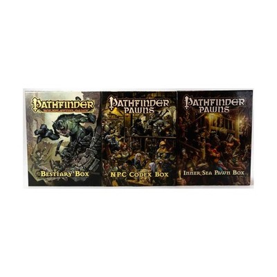 Paizo Pathfinder Pawns Collection #11 - 3 Sets! VG+/EX