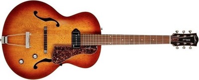 Godin 5th Avenue Kingpin P90 Cognac Burst Semi-Akustik-Gitarre