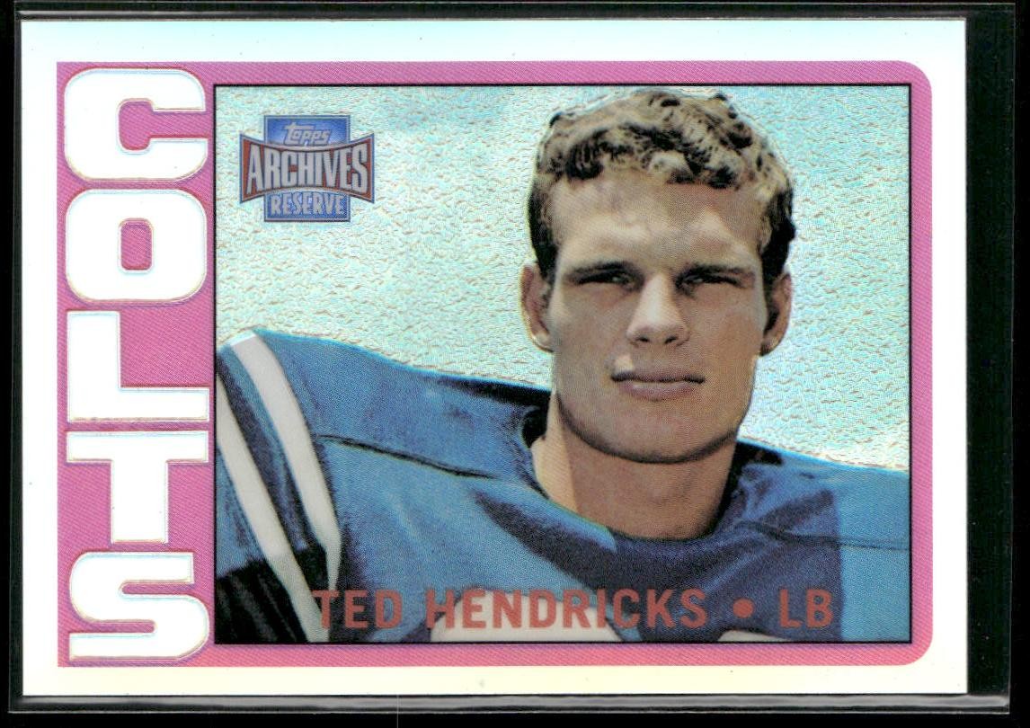 2001 Topps Archives Reserve #74 Ted Hendricks