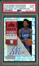 2018 Panini Contenders Shai SGA #106 Autograph Cracked Ice 19/25 PSA 9
