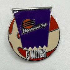 WNBA x Wincraft Officially Licensed Enamel Basketball Team Pin Phoenix Mercury