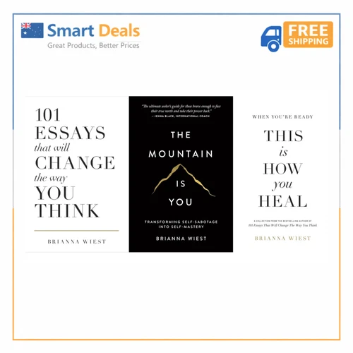 Combo Books (101 Essays+Mounatain is you+when you're ready this is how you heal) - Picture 1 of 4