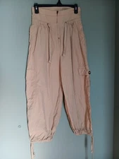 Grade & Gather Cargo Pants Women’s Size S Beige Drawstring