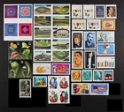 2001 U.S. Commemorative Year Set of 93 stamps incl. 4 Sheets Mint NH, see scans
