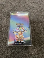 Sealed Display Case - 10x Pokémon TCG: Prismatc Evolutions Booster Bundles New
