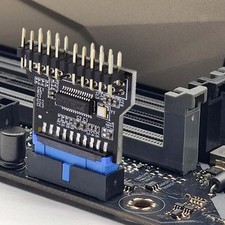 USB Hub Adapter Stable Performance USB Motherboard Header Hub Expansion