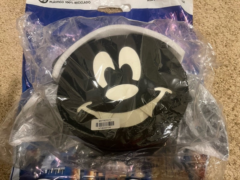 Loungefly Disney Mickey Mouse Bat Wing Glow-in-the-Dark Backpack Black